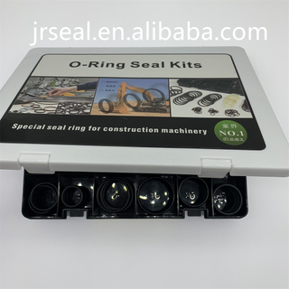 အရည်အသွေးမြင့် Excavator O Ring Kit Box Hydraulic Seals NBR 90